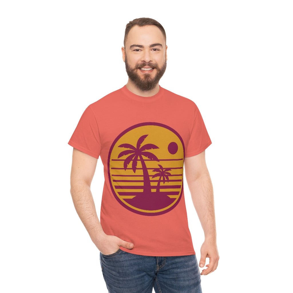 Sunset Unisex Heavy Cotton Tee