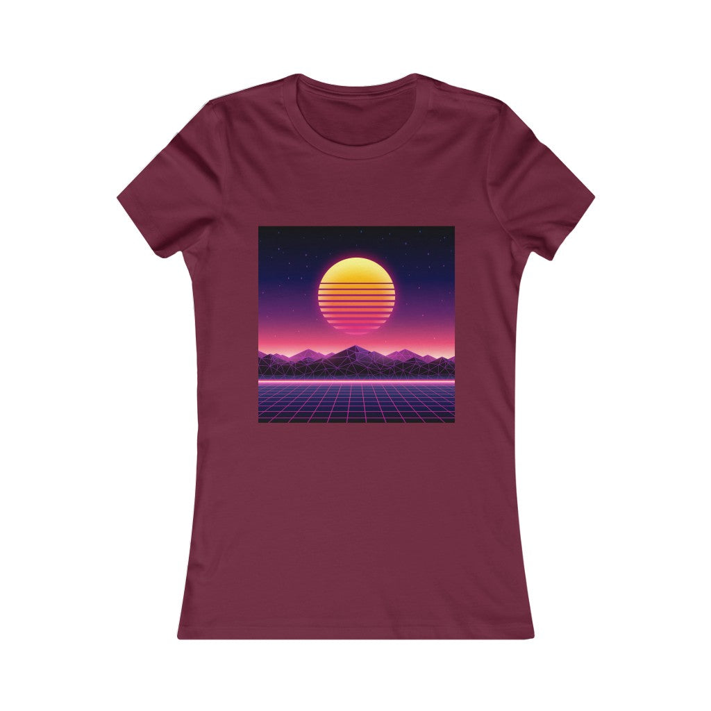 80's Futuristic Women's Favorite Tee