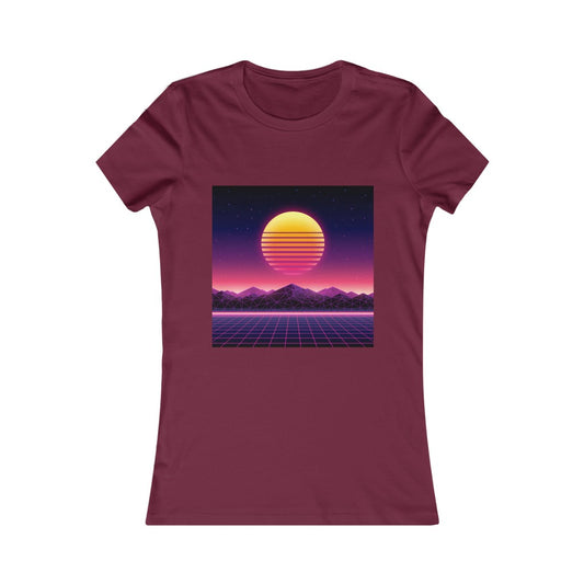 80's Futuristic Women's Favorite Tee