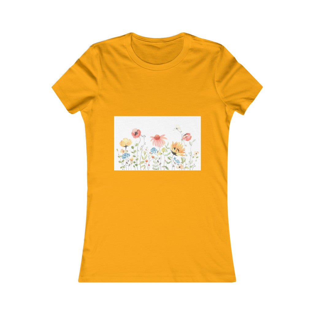 Summer Flowers Women's Favorite Tee