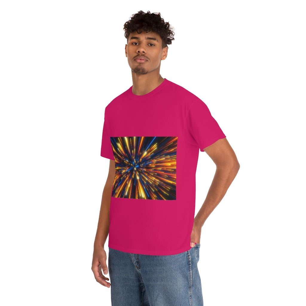 Abstract Space Unisex Heavy Cotton Tee