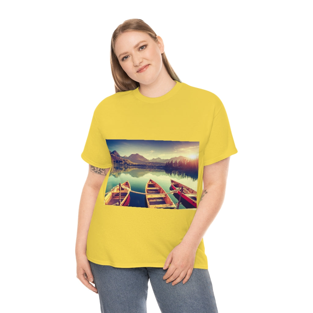 Mountain Lake Unisex Heavy Cotton Tee