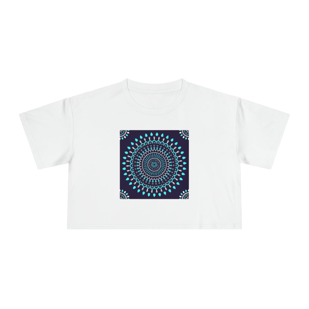 Mandala Moments Women's Crop Tee