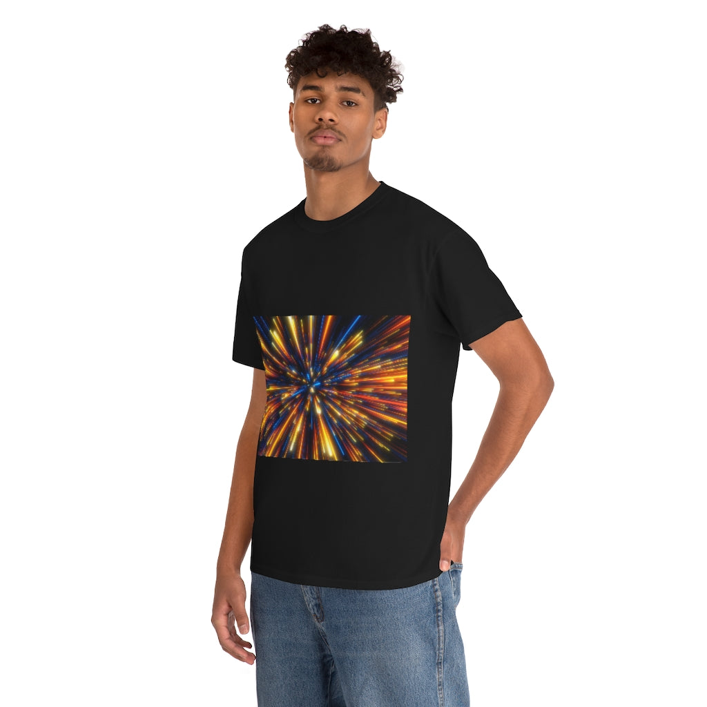 Abstract Space Unisex Heavy Cotton Tee