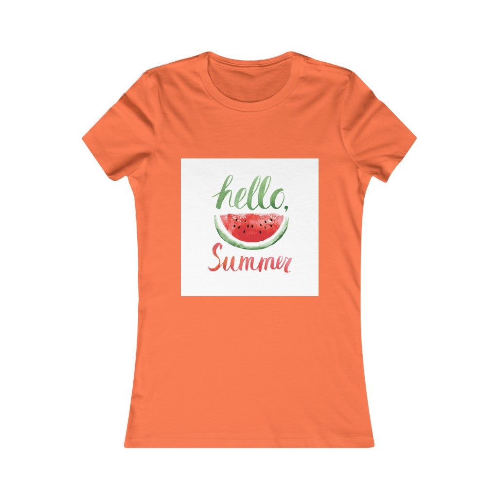 Hello Summer Women's Favorite Tee