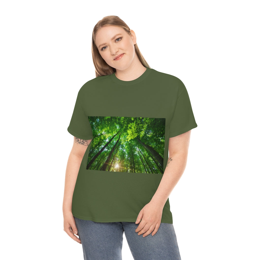 Forest Canopy Unisex Heavy Cotton Tee