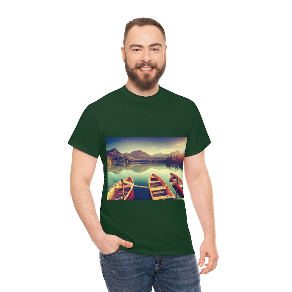 Mountain Lake Unisex Heavy Cotton Tee