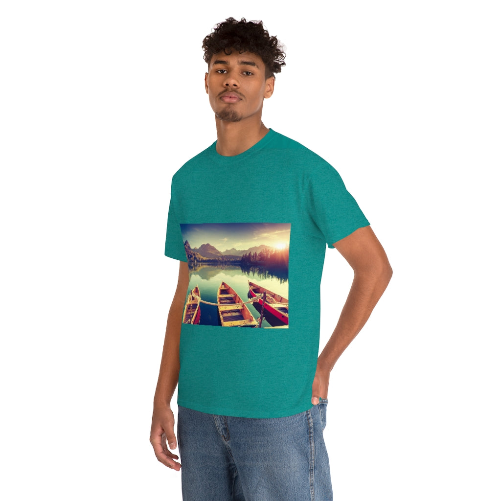 Mountain Lake Unisex Heavy Cotton Tee