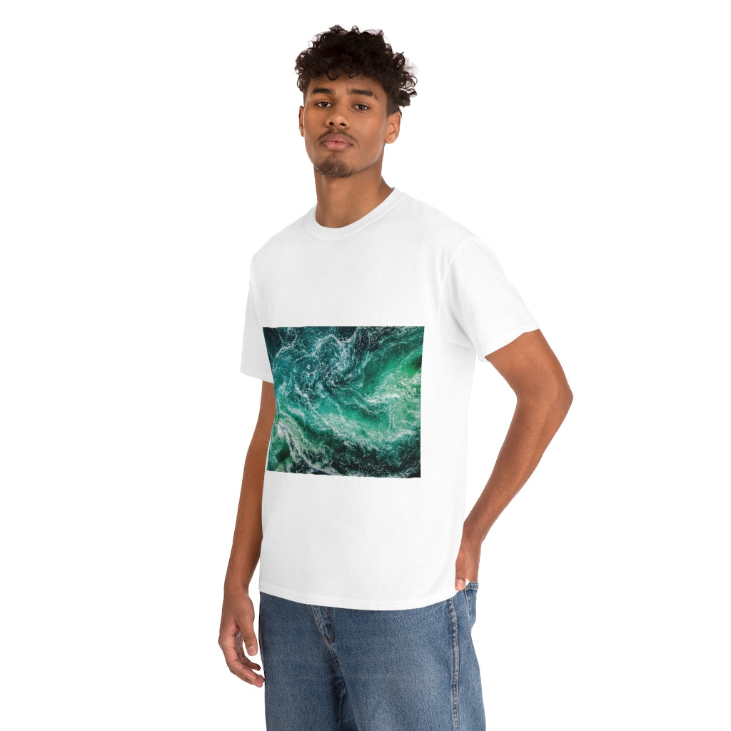 Waves Of Water Unisex Heavy Cotton Tee