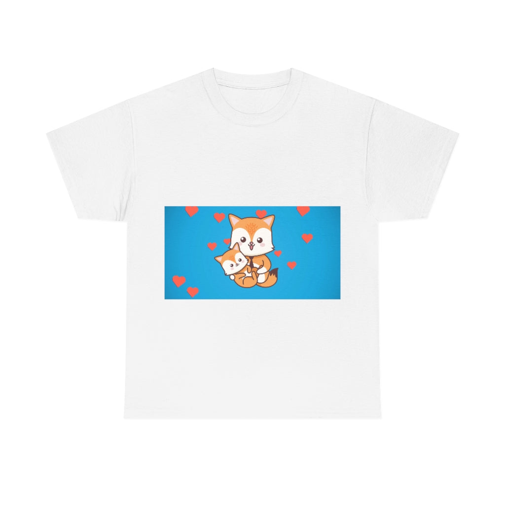 Fox Family Unisex Heavy Cotton Tee