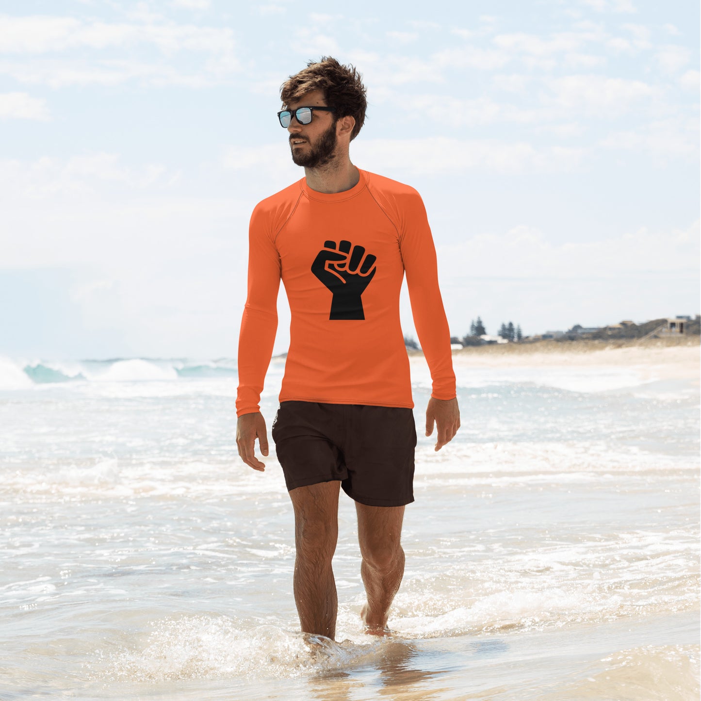 Fist Pump Men's Rash Guard