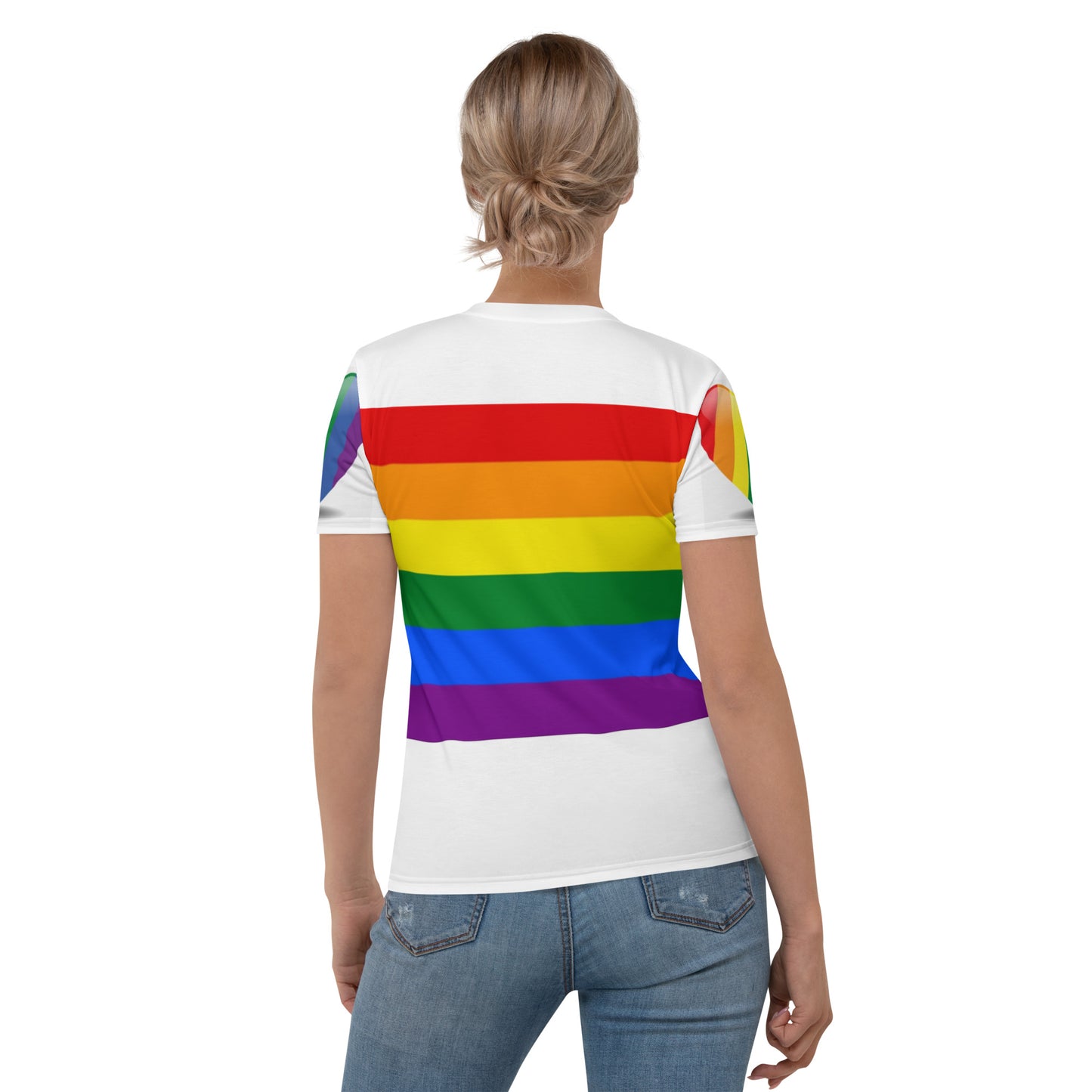 Gay Pride Wear Your heart on your sleeve Women's T-shirt