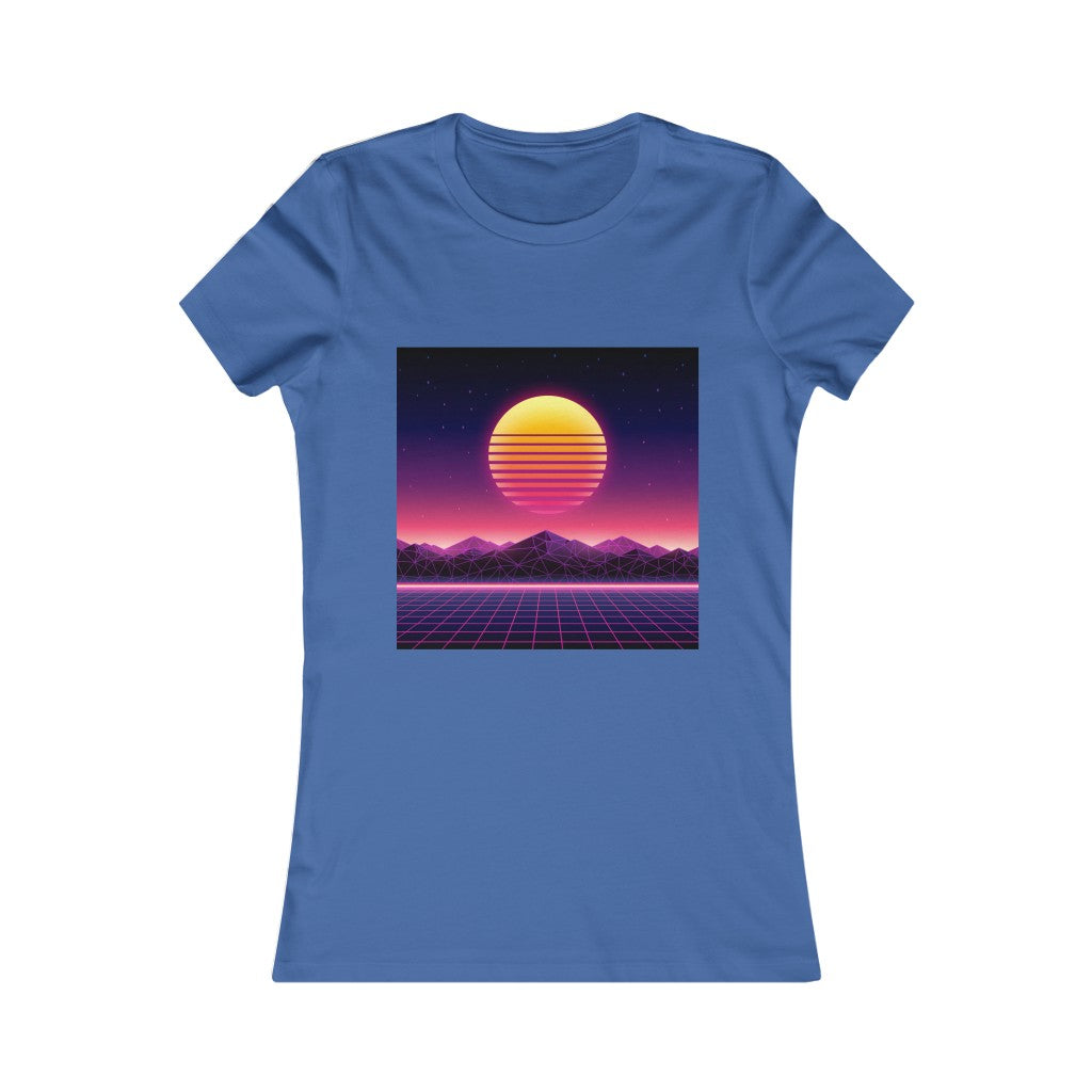 80's Futuristic Women's Favorite Tee