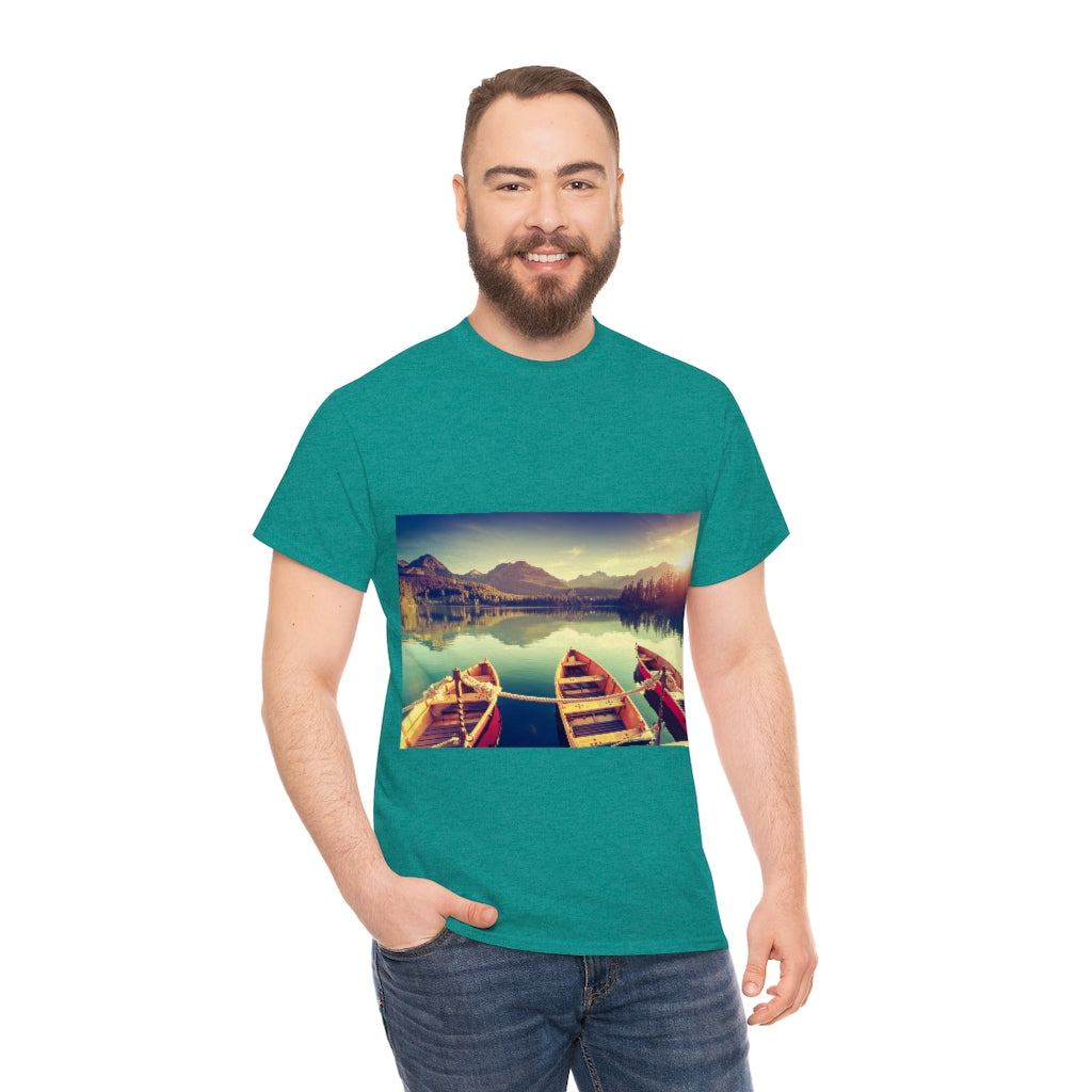 Mountain Lake Unisex Heavy Cotton Tee