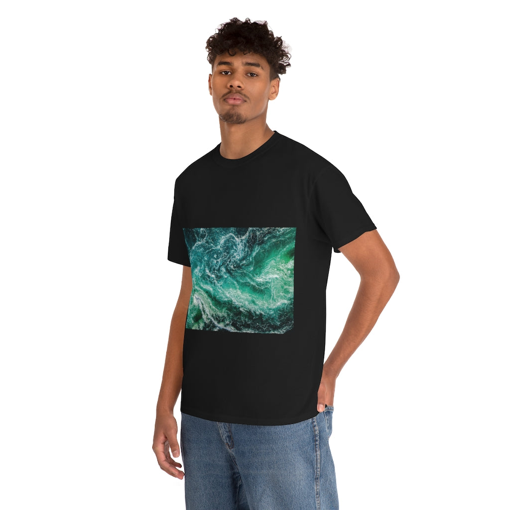 Waves Of Water Unisex Heavy Cotton Tee