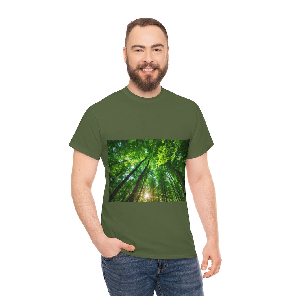 Forest Canopy Unisex Heavy Cotton Tee