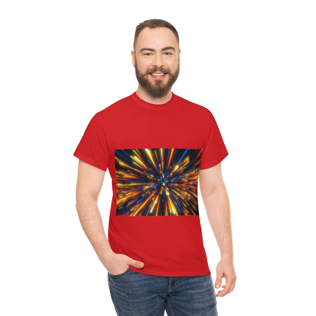 Abstract Space Unisex Heavy Cotton Tee