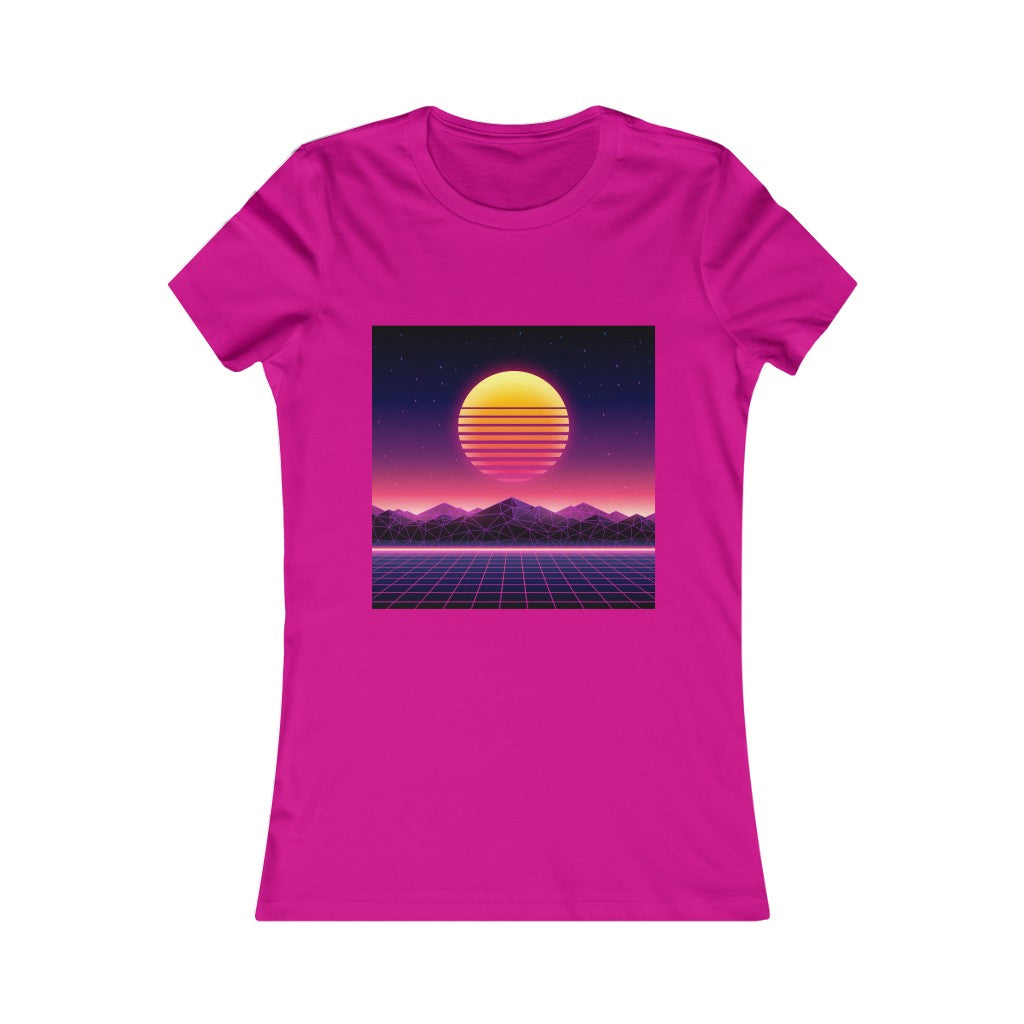 80's Futuristic Women's Favorite Tee