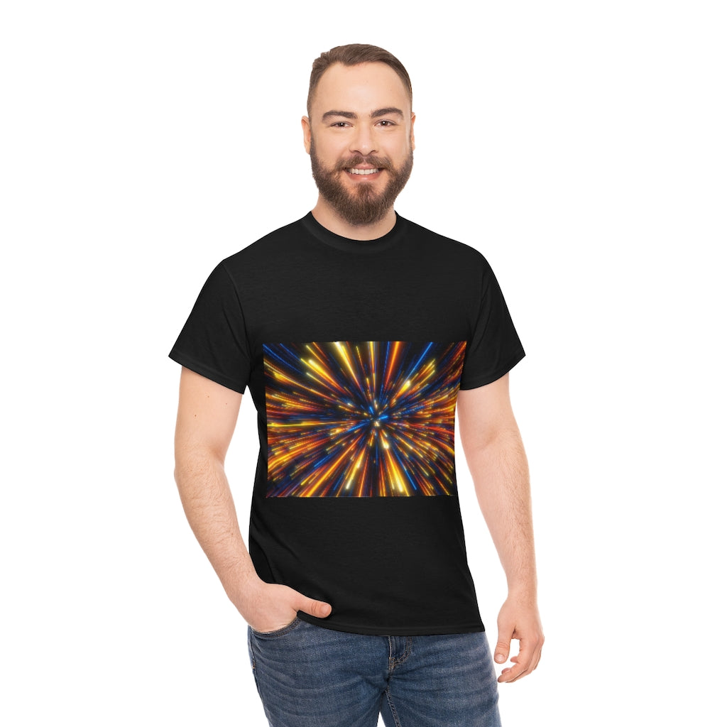 Abstract Space Unisex Heavy Cotton Tee