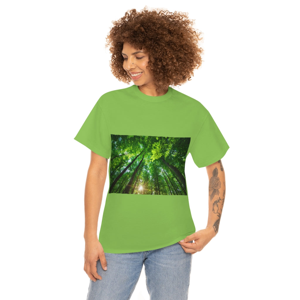 Forest Canopy Unisex Heavy Cotton Tee