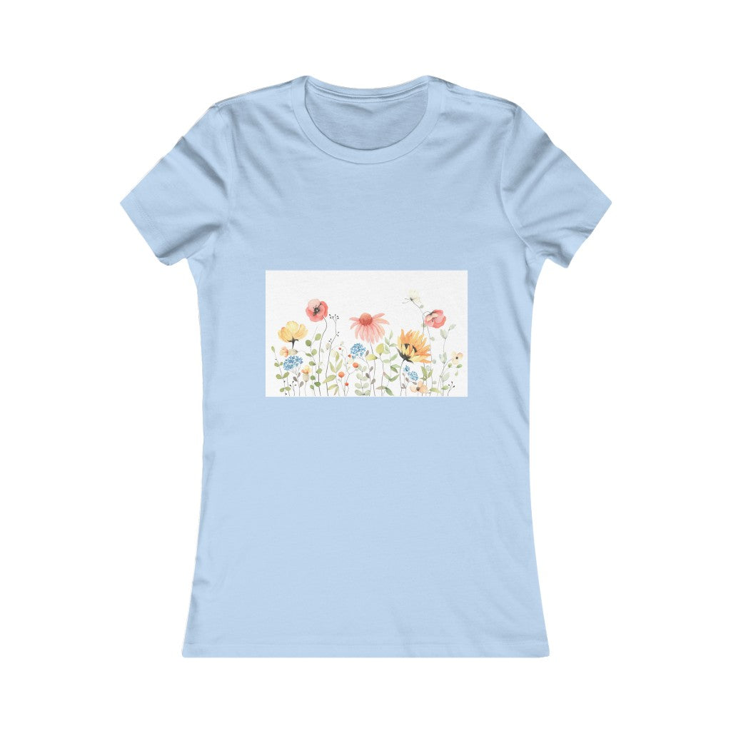 Summer Flowers Women's Favorite Tee