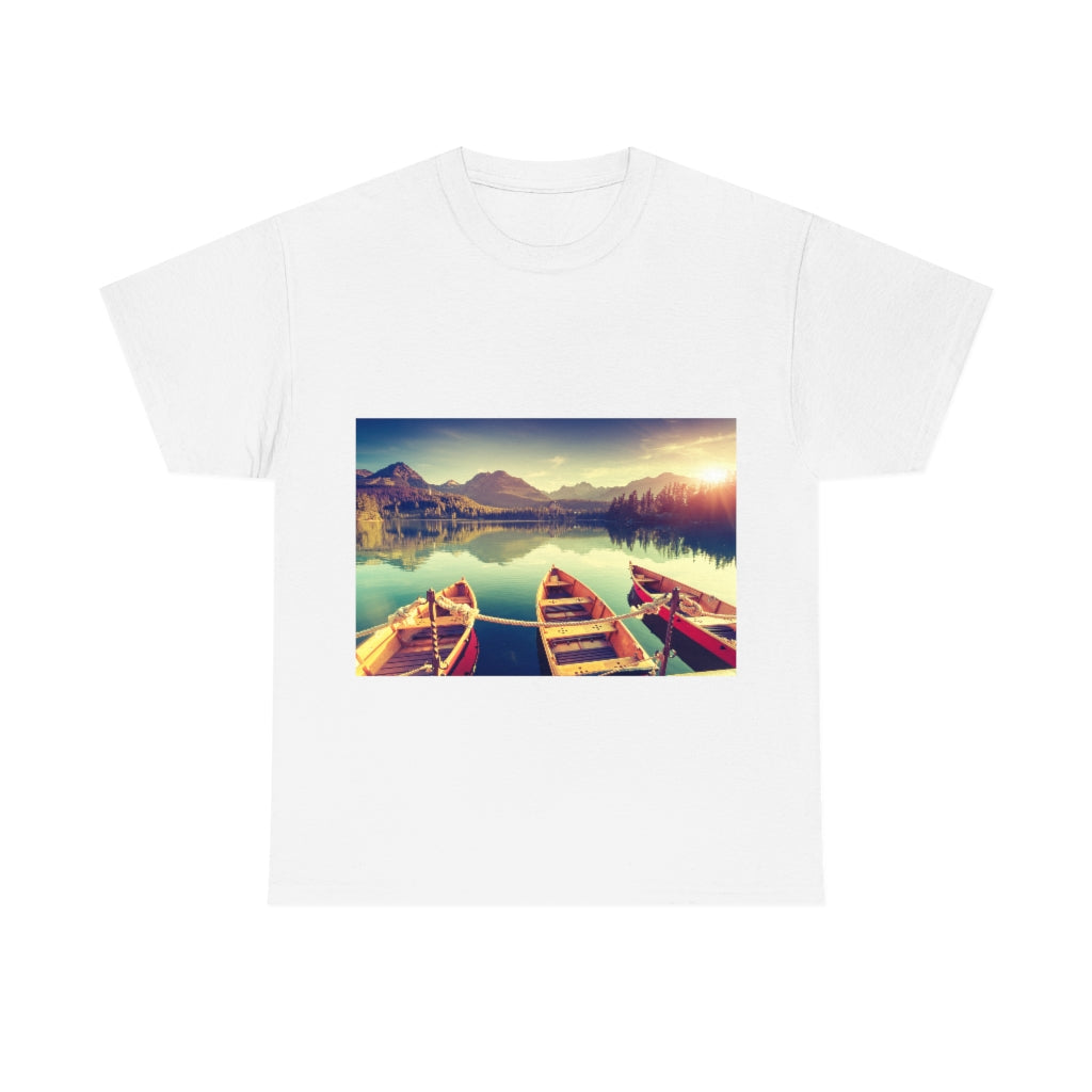 Mountain Lake Unisex Heavy Cotton Tee