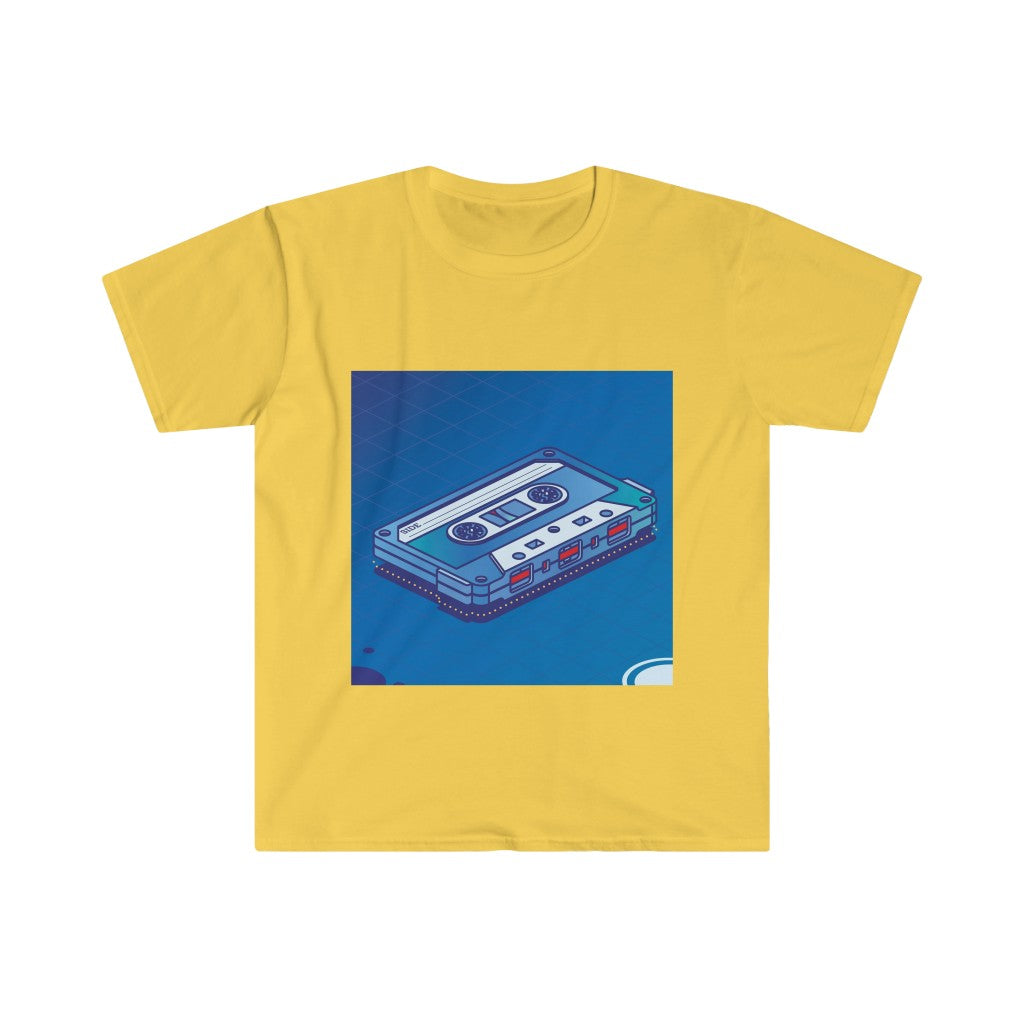 80s Cassette Tape Unisex Softstyle T-Shirt