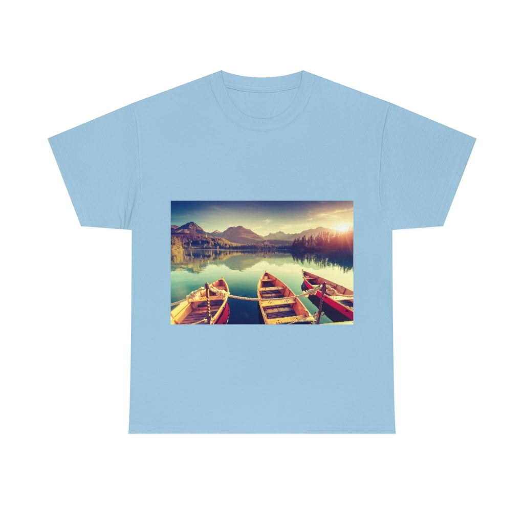 Mountain Lake Unisex Heavy Cotton Tee