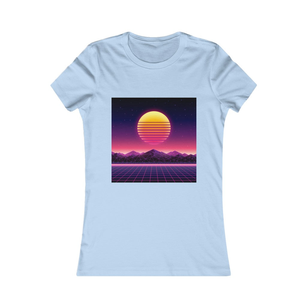 80's Futuristic Women's Favorite Tee