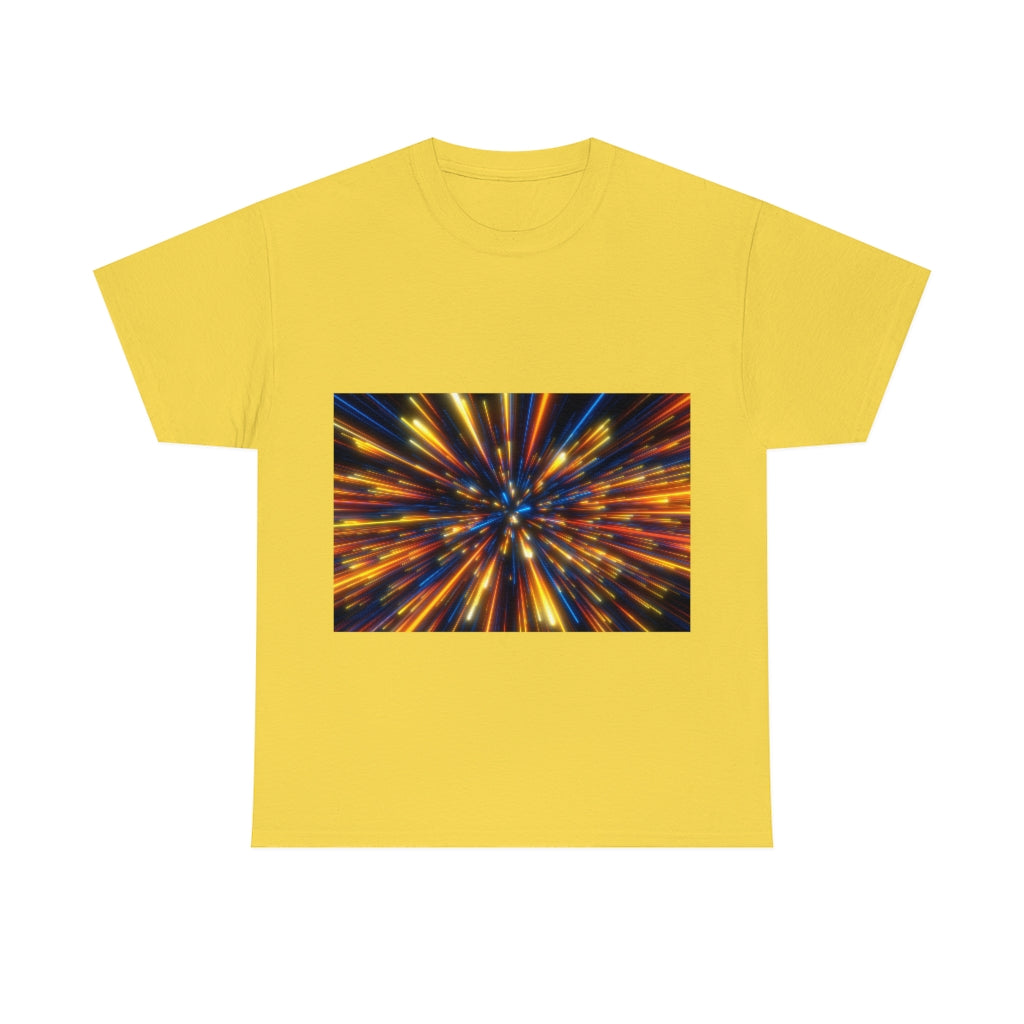 Abstract Space Unisex Heavy Cotton Tee