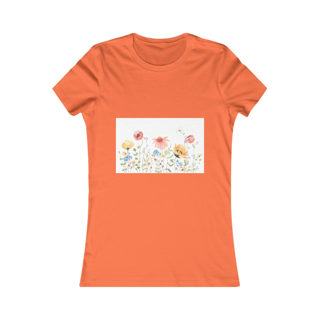 Summer Flowers Women's Favorite Tee