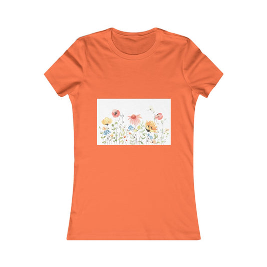 Summer Flowers Women's Favorite Tee