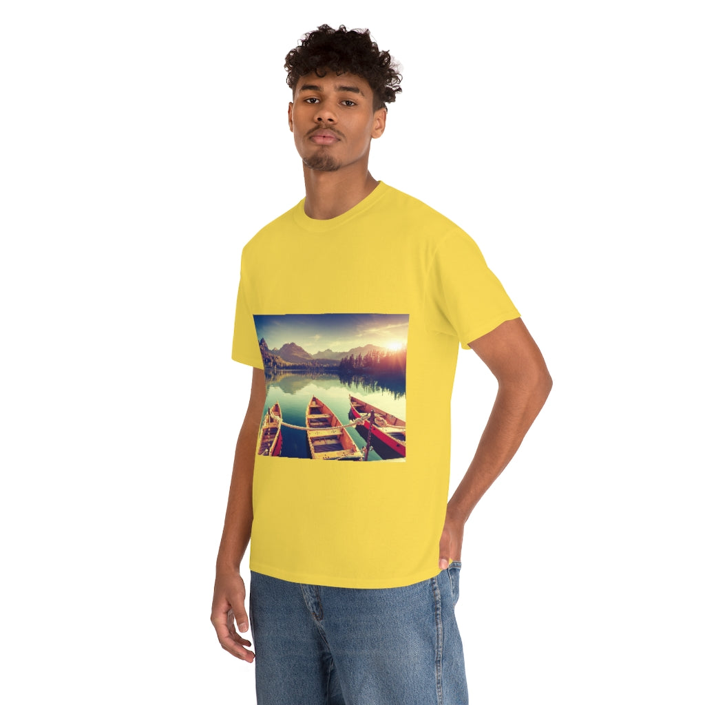 Mountain Lake Unisex Heavy Cotton Tee