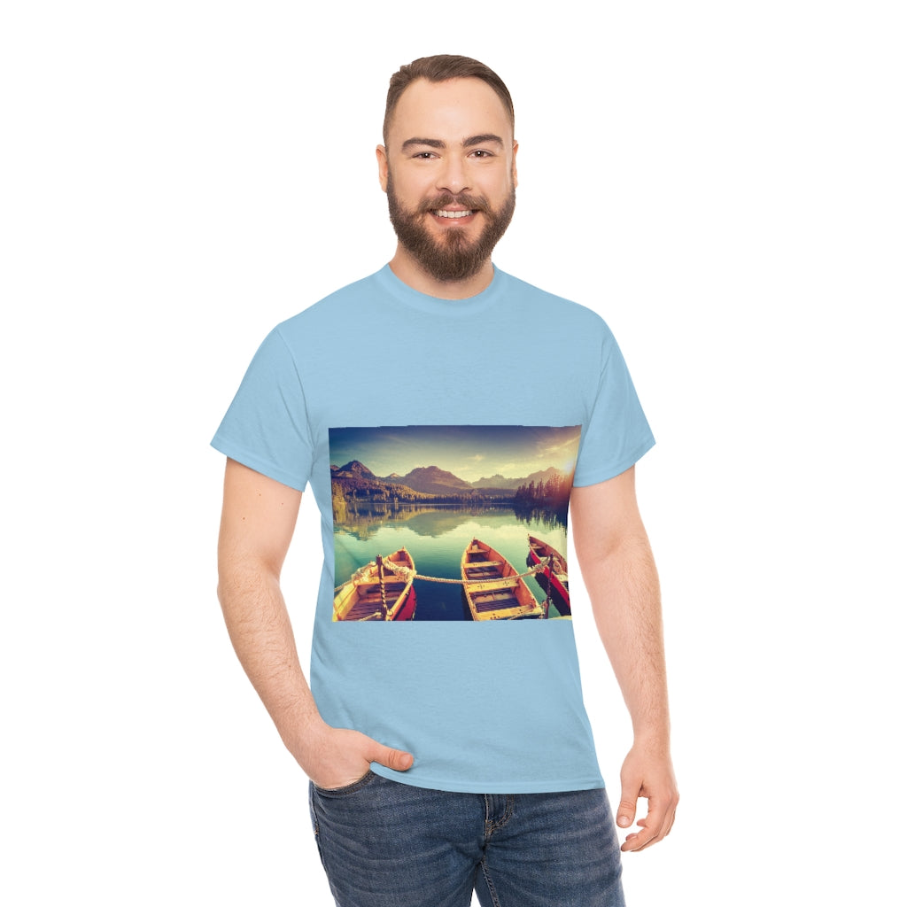 Mountain Lake Unisex Heavy Cotton Tee