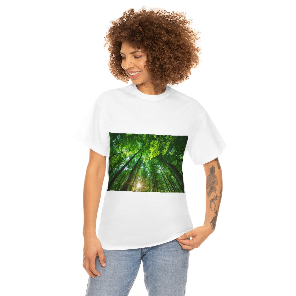 Forest Canopy Unisex Heavy Cotton Tee