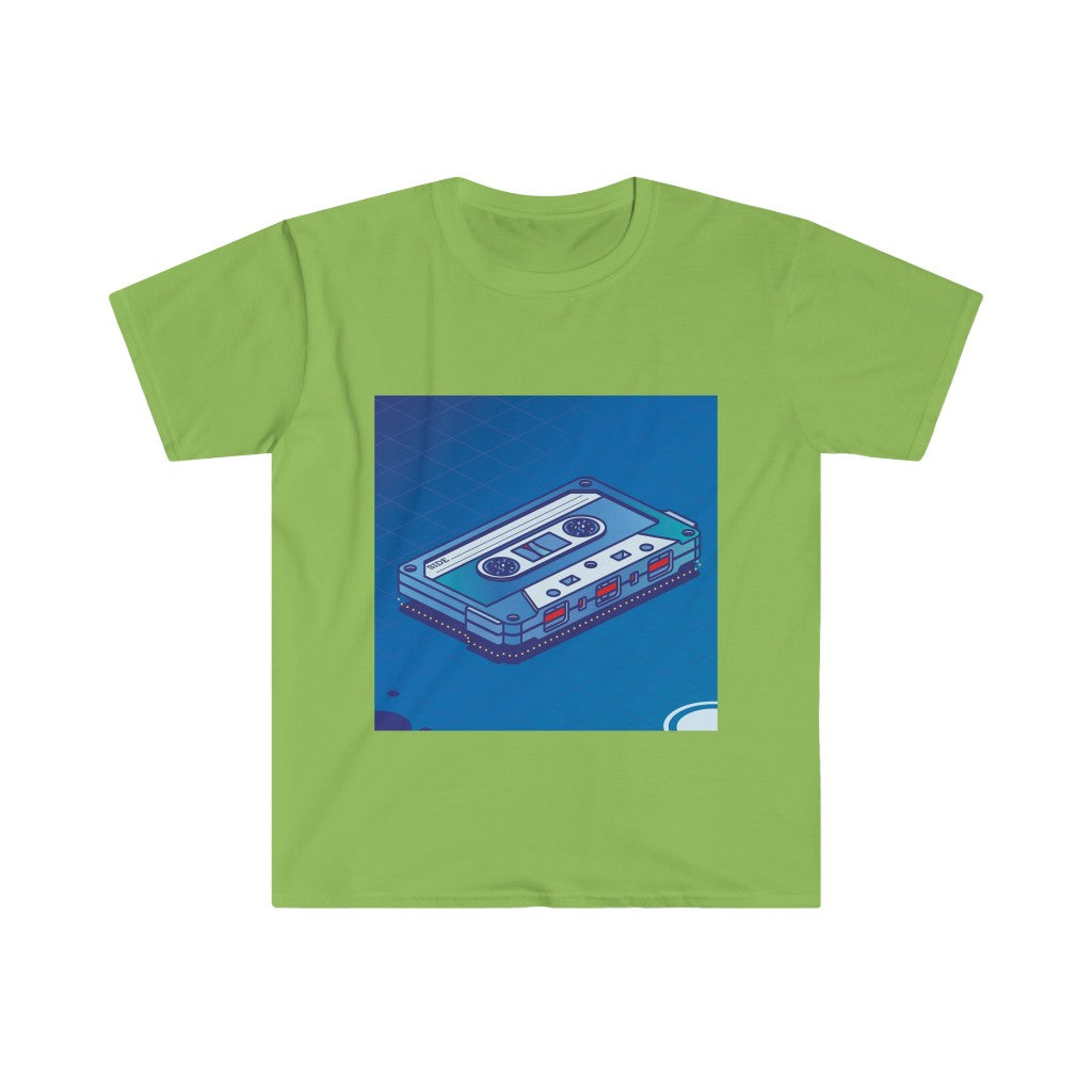 80s Cassette Tape Unisex Softstyle T-Shirt