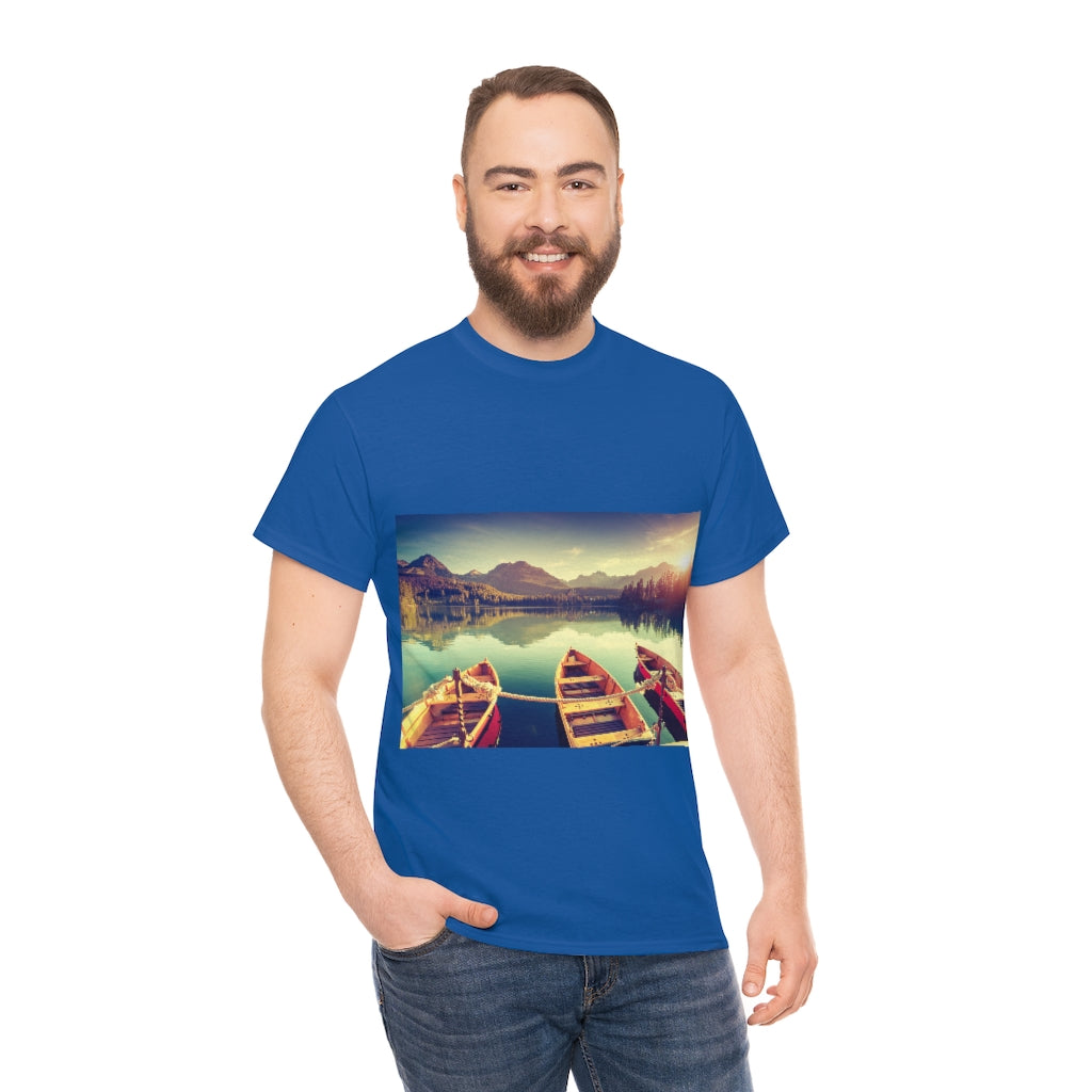 Mountain Lake Unisex Heavy Cotton Tee