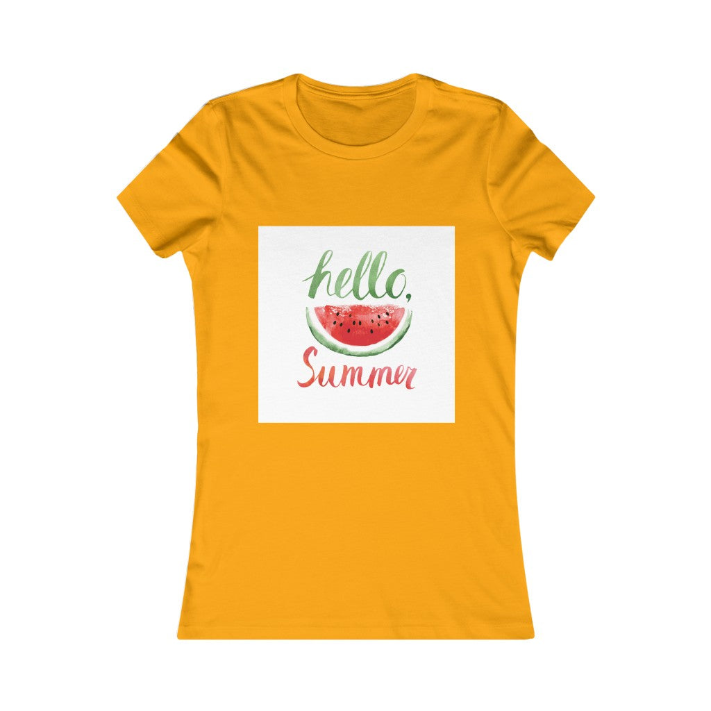 Hello Summer Women's Favorite Tee