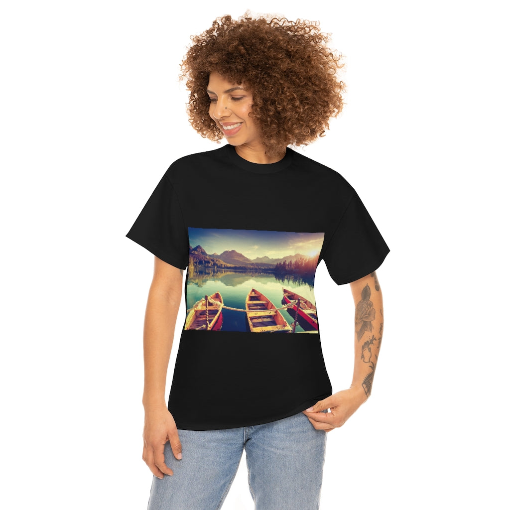 Mountain Lake Unisex Heavy Cotton Tee