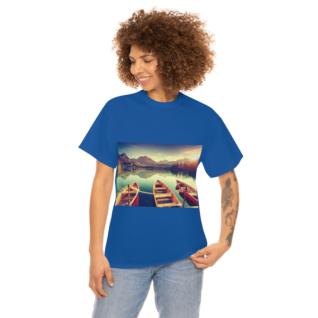 Mountain Lake Unisex Heavy Cotton Tee