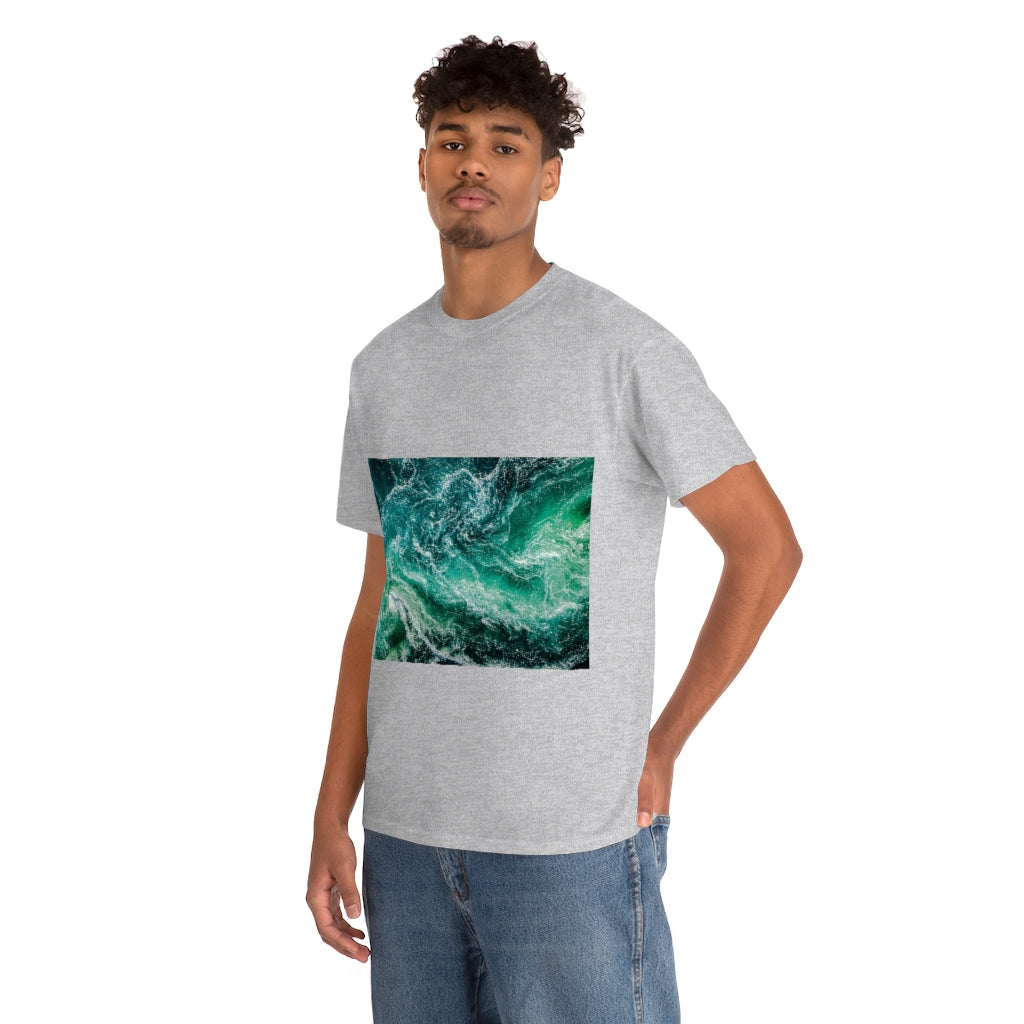 Waves Of Water Unisex Heavy Cotton Tee