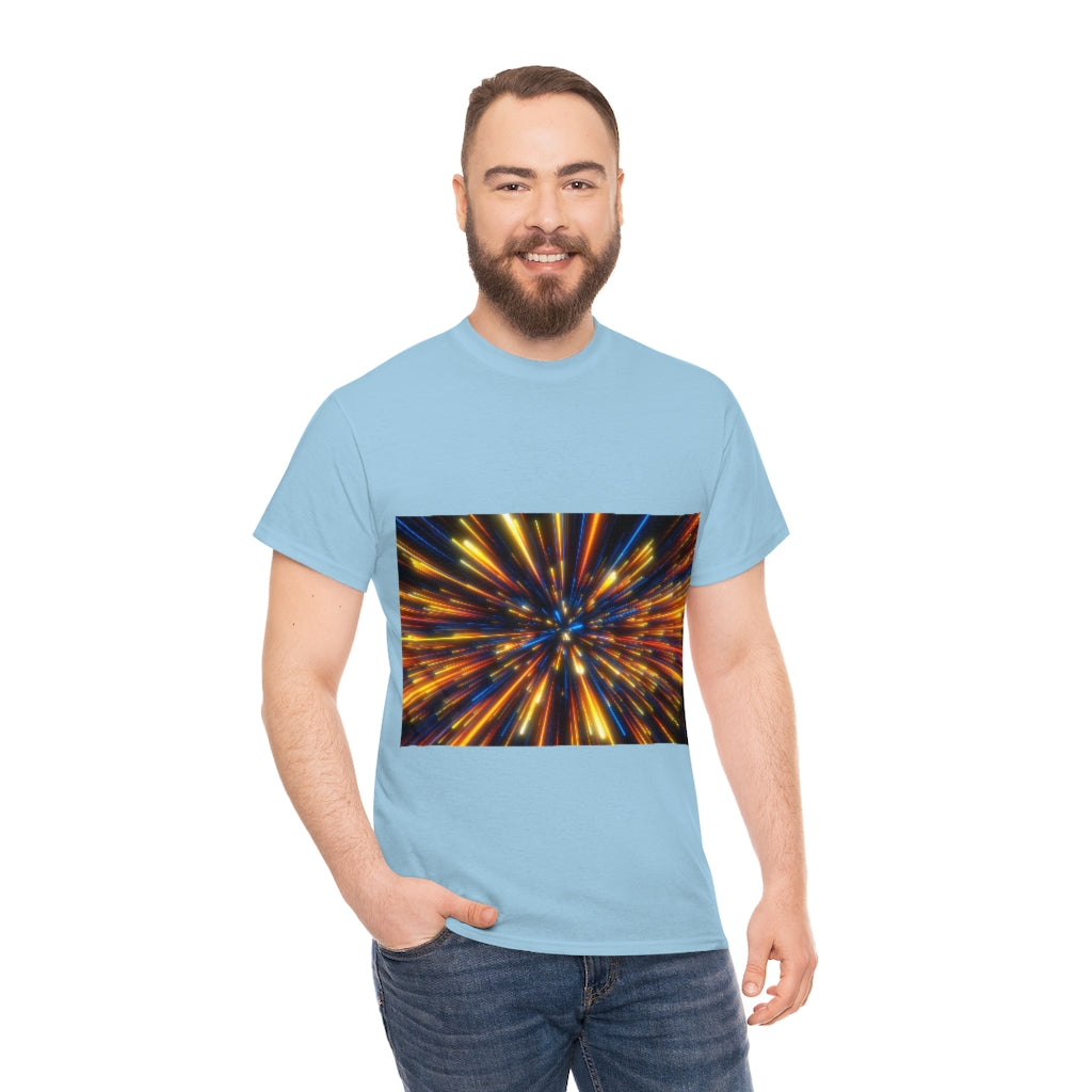 Abstract Space Unisex Heavy Cotton Tee