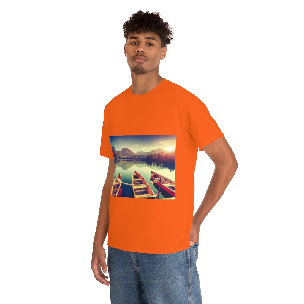 Mountain Lake Unisex Heavy Cotton Tee