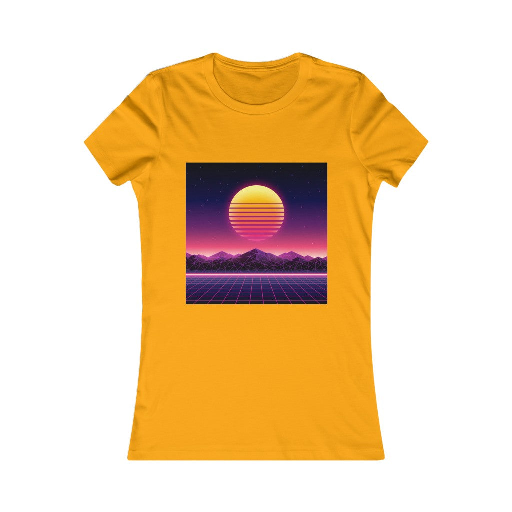 80's Futuristic Women's Favorite Tee