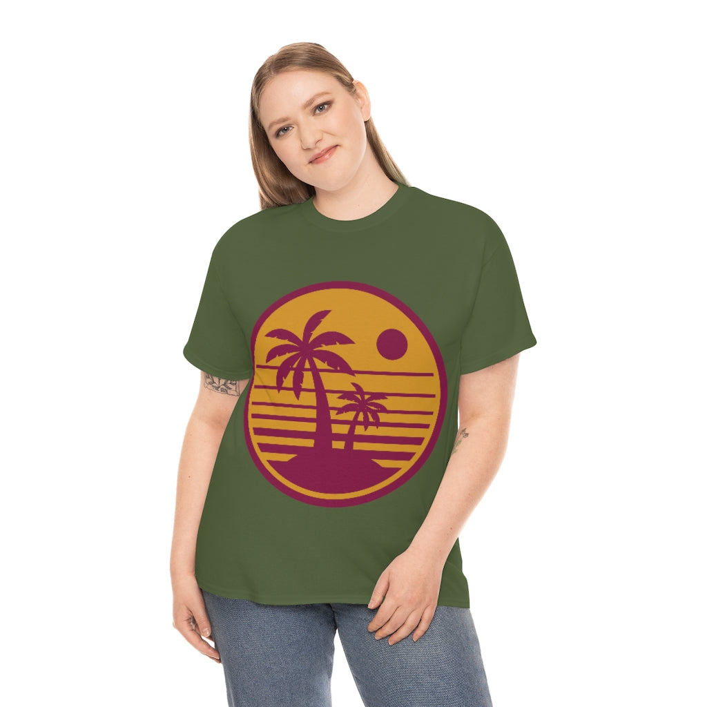 Sunset Unisex Heavy Cotton Tee