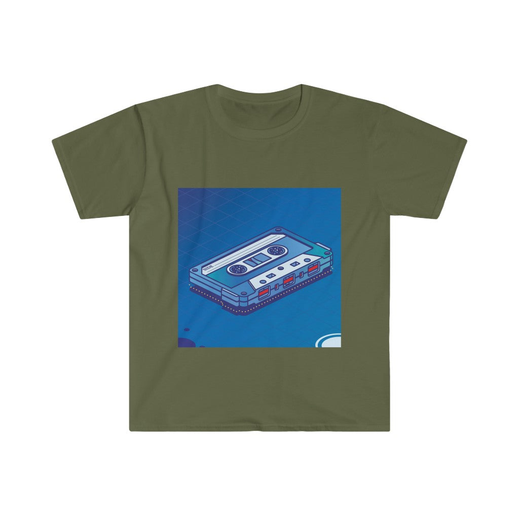 80s Cassette Tape Unisex Softstyle T-Shirt