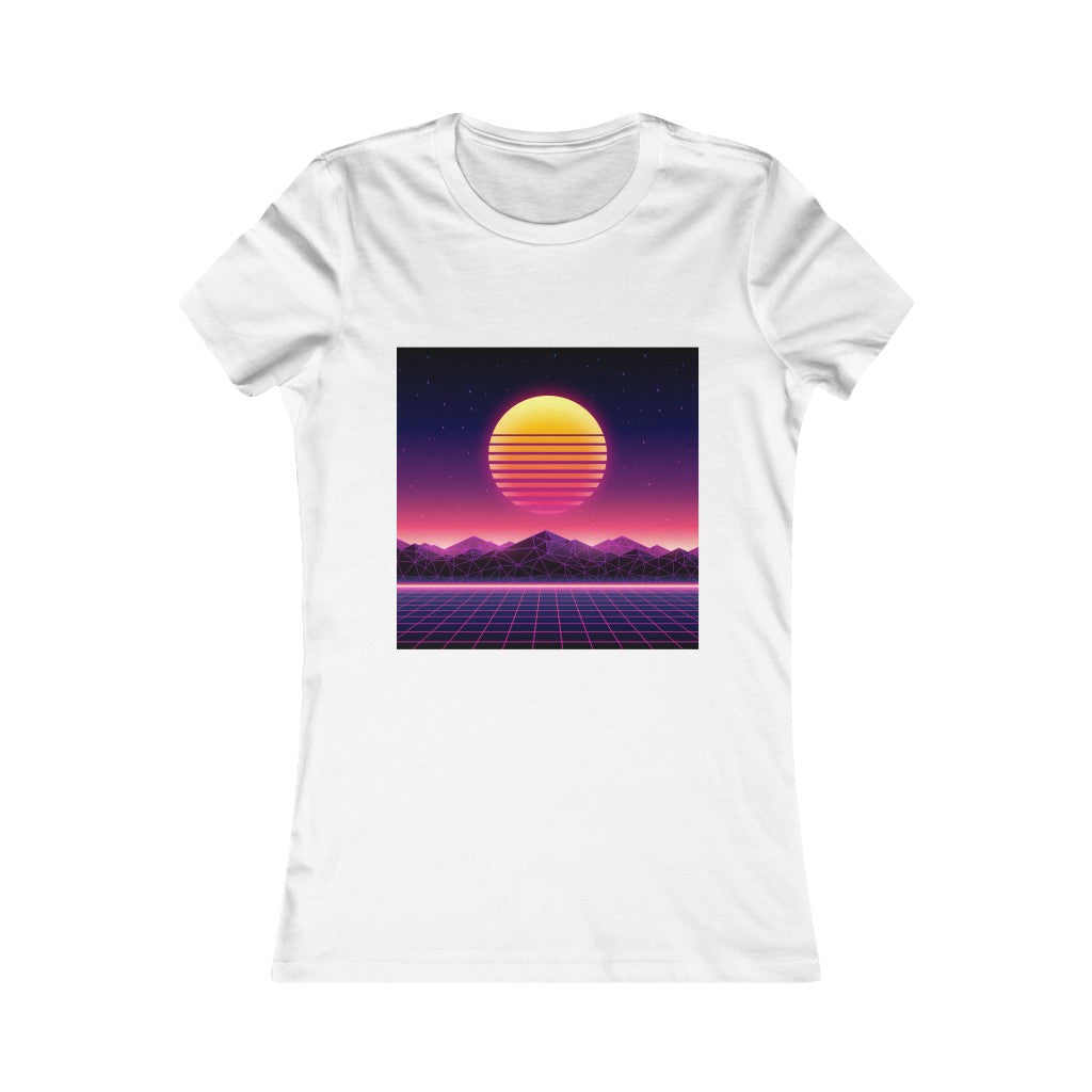 80's Futuristic Women's Favorite Tee