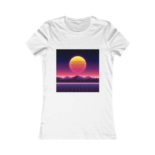 80's Futuristic Women's Favorite Tee