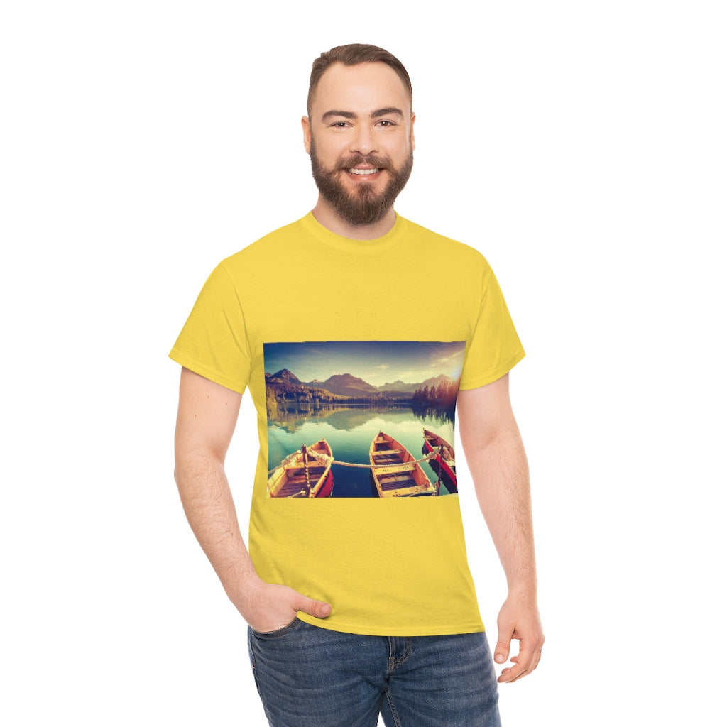 Mountain Lake Unisex Heavy Cotton Tee