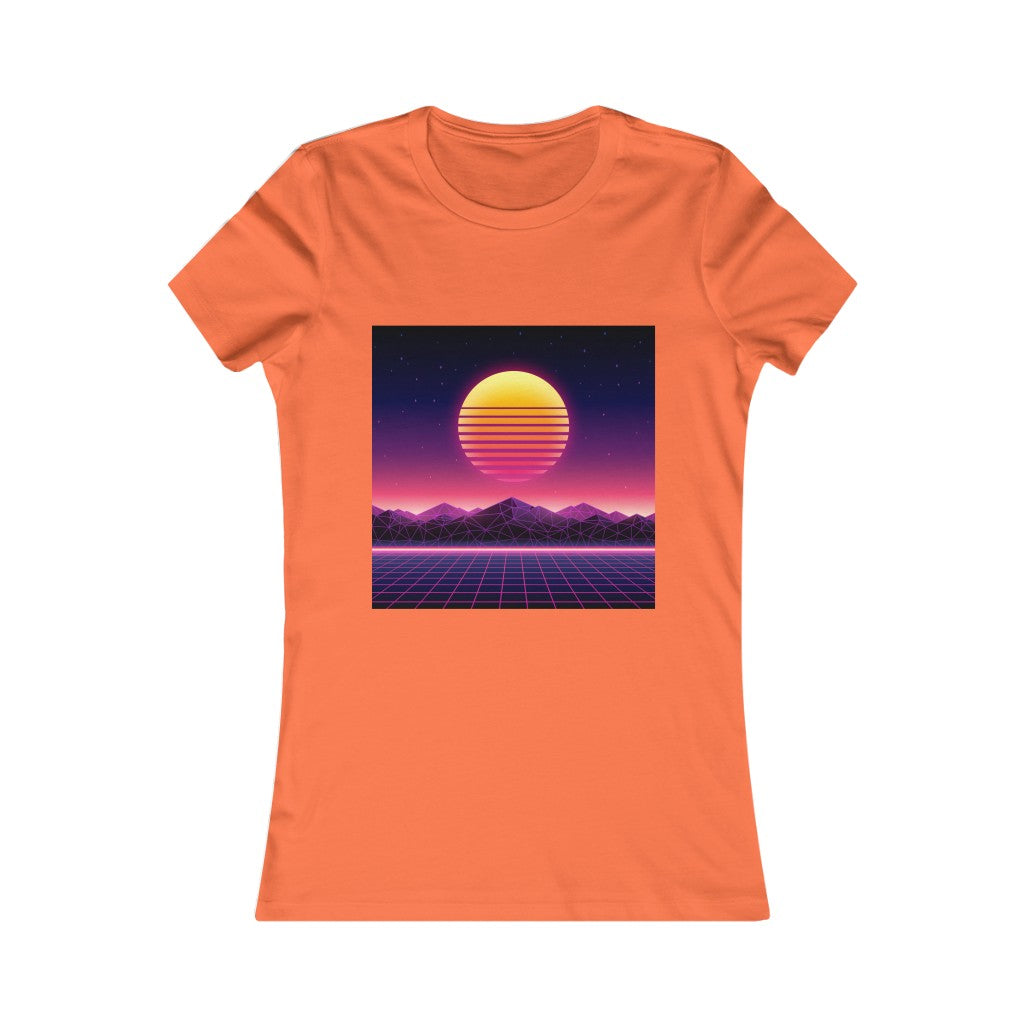 80's Futuristic Women's Favorite Tee